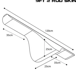 Fourreau Nash Scope OPS Hi Protect 9ft 2 Rod Skin