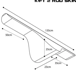 Fourreaux Nash Scope OPS Hi Protect 10ft 2 RodSkin