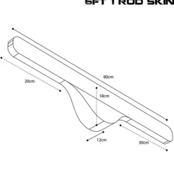 Fourreaux Nash Scope OPS Soft Protect 6ft 1RodSkin