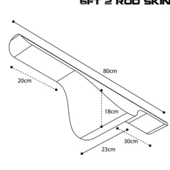 Fourreaux Nash Scope OPS Hi Protect 6ft 2 Rod Skin