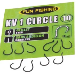 Hamecons Non Montés Fun Fishing KV-1