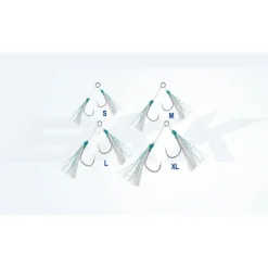 Hameçon BKK assist Hook light game shore patrol+ (x2)