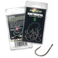 Hameçon carpe korda kontinental (x10)