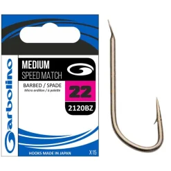 Hameçon non monté GARBOLINO medium speed match 2120bz (x15)