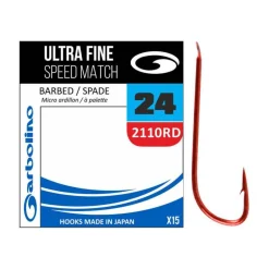 Hameçon non monté Garbolino Ultra Fine Speed Match (x15)