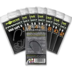 Hameçon sans ardillon carpe korda wide gape barbless