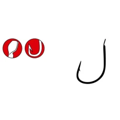 Hameçon simple carnassier gamakatsu 2030s truite bleu (x25)