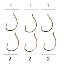 Hameçon Wacky Evok Wacky Drop Shot Hook (x6)