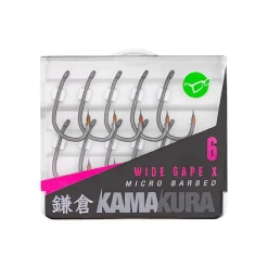 Hameçons carpe korda kamakura wide gape x