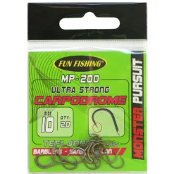 Hameçons coup fun fishing monster pursuit a palette sans ardillon mp200 (x20)