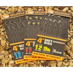 Hameçons montés coup guru bayonnets qm1 10cm (x8)