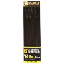 Hameçons montés coup guru xtra strong carp pole rigs 15cm (x8)