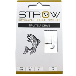Hameçons montés STROW Truite à cran