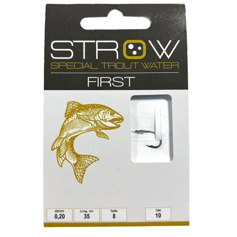 Hameçons montés STROW Truite First