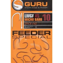 Hameçons Non Montés Guru Feeder LWGF  Spade