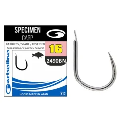 Hameçons Non-Montés GARBOLINO Specimen Carp 2490BN