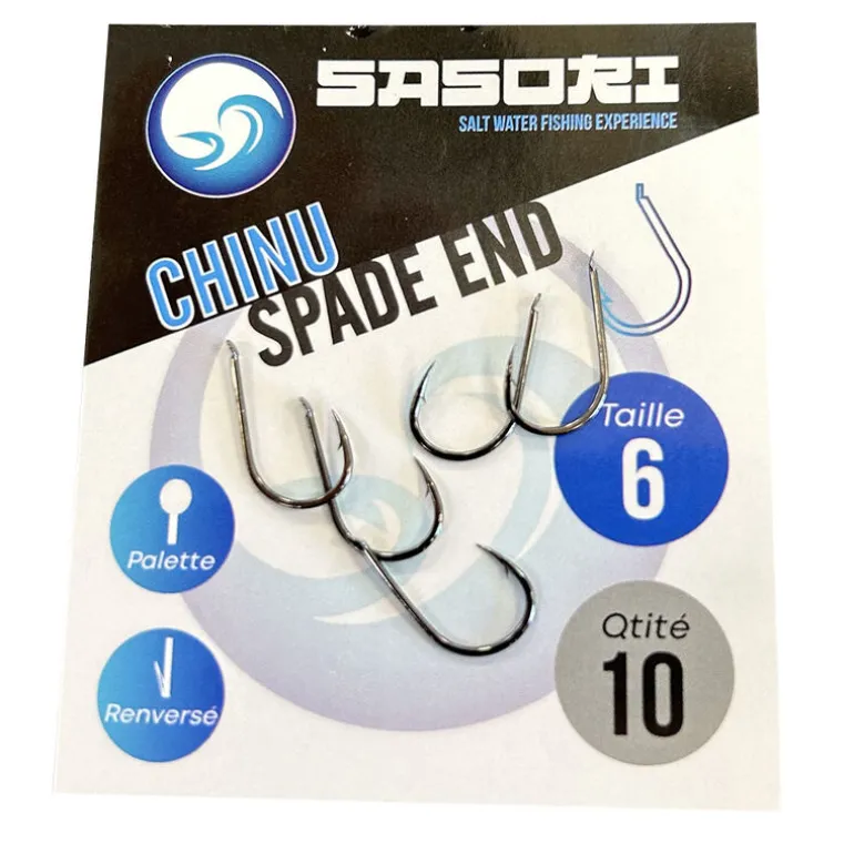 Hameçons Sasori Chinu Spade End
