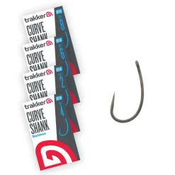 Hameçons Trakker Curve Shank Hooks Barbless x5
