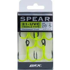 Hameçons Triples BKK Spear 21 UVC