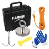 Kit Complet Pêche à l'aimant Pro Flashmer 250kg