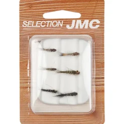 Kit de mouches jmc sélection nymphes tungstènes (6 mouches)