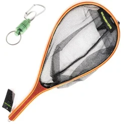 Kit épuisette Silverstone raquette bambou + clip magnétique