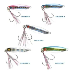 Leurre casting jig Hayabusa JACKEYE SHOT SLOW WIDE 60g