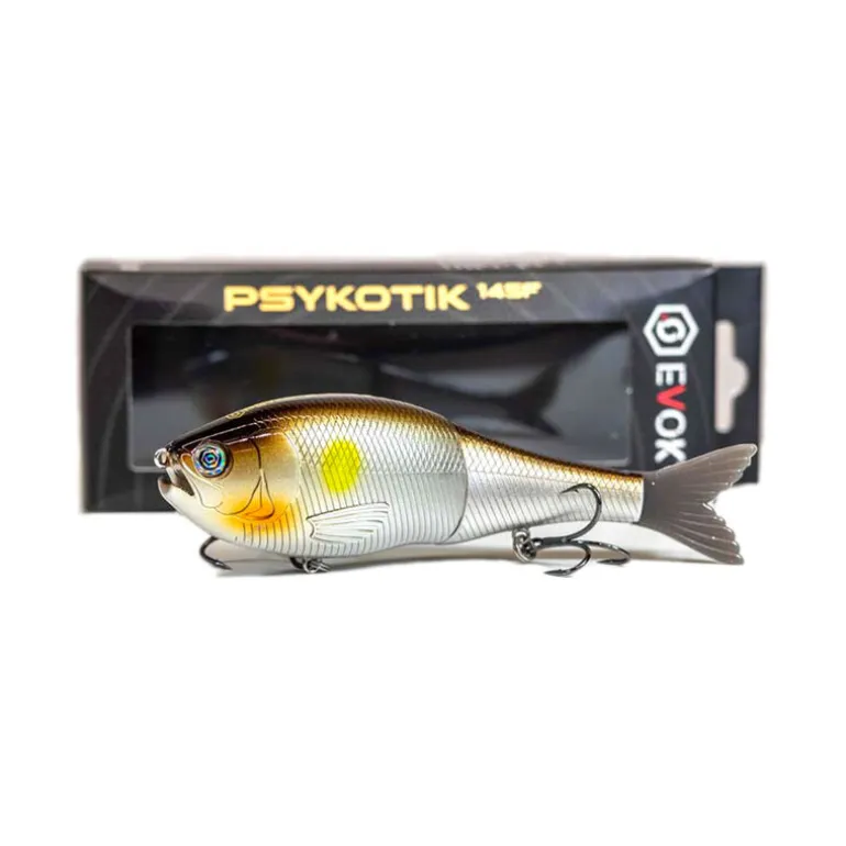 Leurre Dur Swimbait Evok Psykotik 145F, 50g