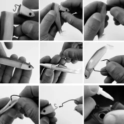 Leurre souple fiiish combo black minnow 70 off shore 7cm 6g