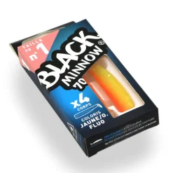 Leurre souple fiiish corps black minnow 70 7cm (x4)