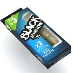 Leurre souple fiiish corps black minnow 120 12cm (x3)