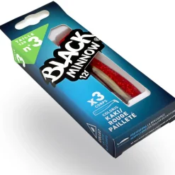 Leurre souple fiiish corps black minnow 120 12cm (x3)