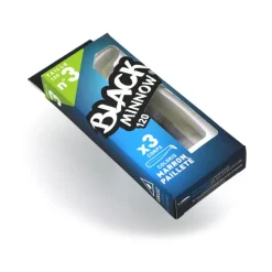 Leurre souple fiiish corps black minnow 120 12cm (x3)