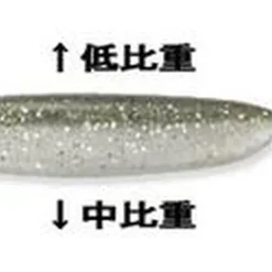 Leurre Souple Finess Keitech Shad Impact 10cm (x8)