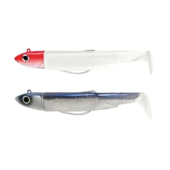 Leurre Souple Shad Fiiish Double Combo Black Minnow Off Shore 7cm, 6g + 3g