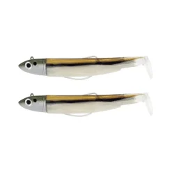 Leurre Souple Shad Fiiish Double Combo Offshore Black Minnow 70, 6g