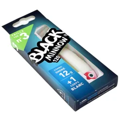 Leurre Souple Shad Fiiish Combo Black Minnow 120 Shore 12cm, 12g