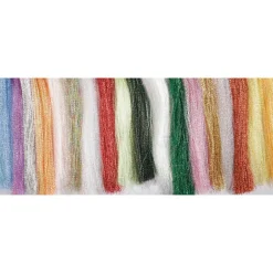 Matériau synthétique mouche krystal flash