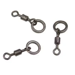 Émerillon à anneaux carpe nash hook bead ring swivels (x10)