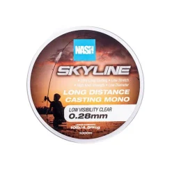 Monofilament Nash Skyline Mono Low Visibility Clear