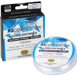 Monofilament Sunset Rs Competition Long Distance Baccarat Crystal 1000m