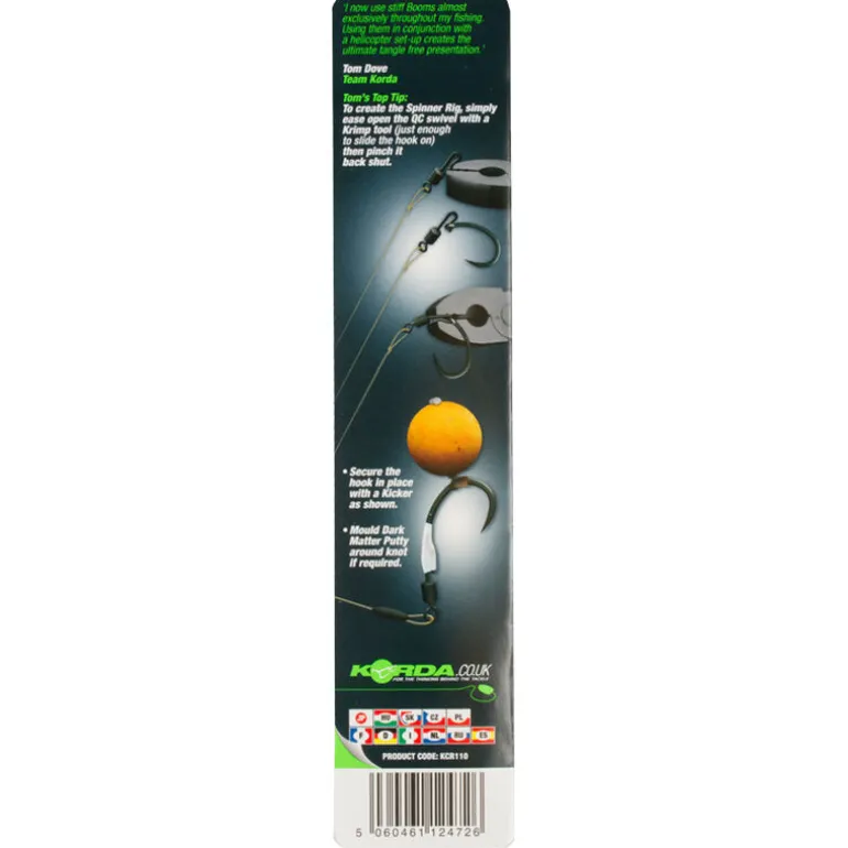 Montage carpe korda boom 5.5" quick change