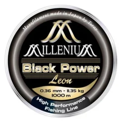 Nylon carpe leon hoogendijk millenium black power noir 1000m