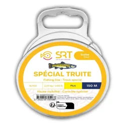 Nylon SRT SPECIAL TRUITE 150M - Fluo Jaune