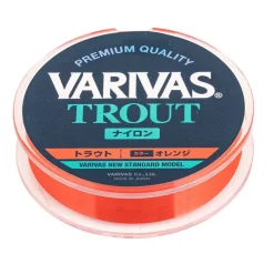 Nylon Varivas Trout orange 100m
