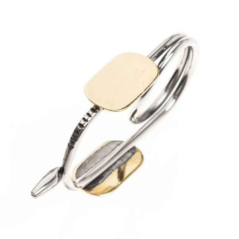 Outil de montage mouche pince à hackle large silverstone