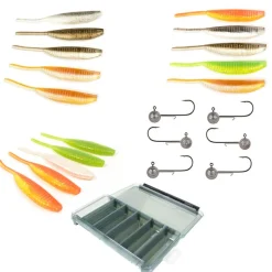 Pack 15 Finess 14cm + 6 Têtes Plombées + Boite