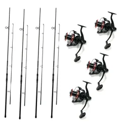 Pack 4 Nomad XTR 10 3lbs + 4 Nomad Xtr 5000 Fd