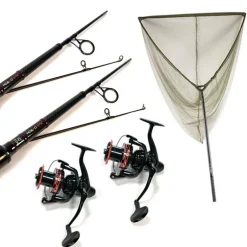 Pack 2 Nomad XTR 10 3lbs + 2 Nomad Xtr 5000 Fd + Epuisette