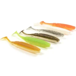 Pack 18 Shad 8.5cm +  9 Têtes Plombées + Boîte Offerte